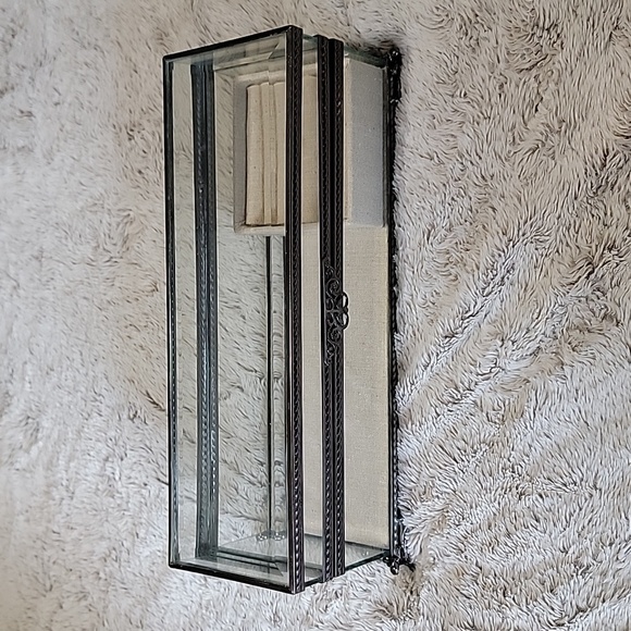 Other - Glass Jewelry Box